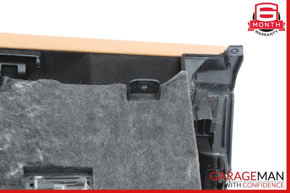 10-16 Porsche Panamera 970 Dashboard Glove Box Storage Tray Compartment Brown