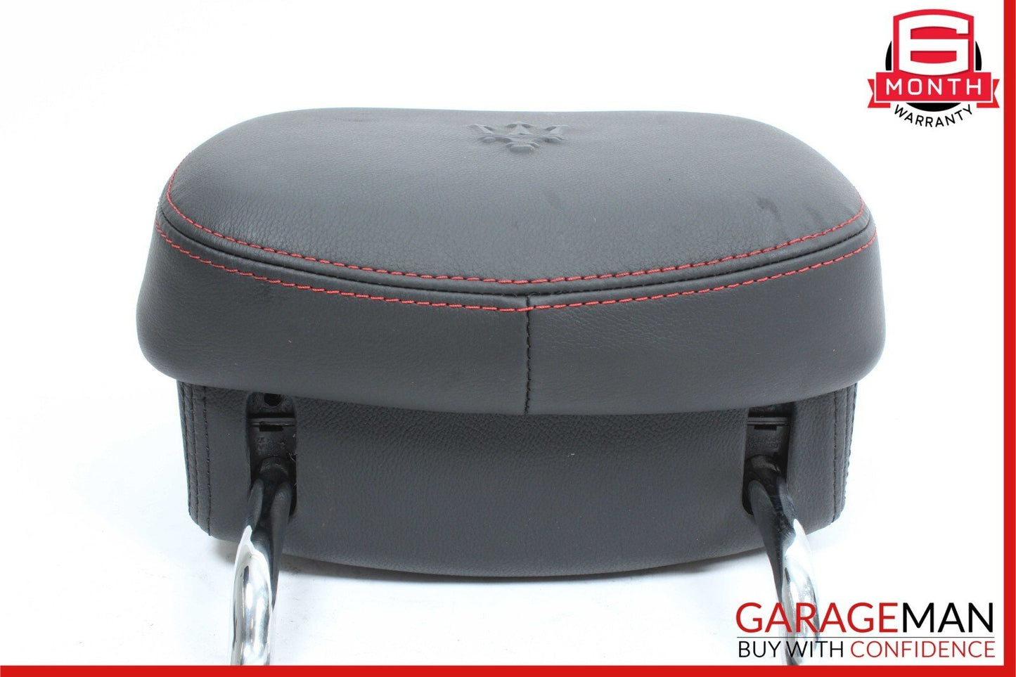 14-17 Maserati Ghibli Front Left / Right Side Seat Headrest Head Rest Black
