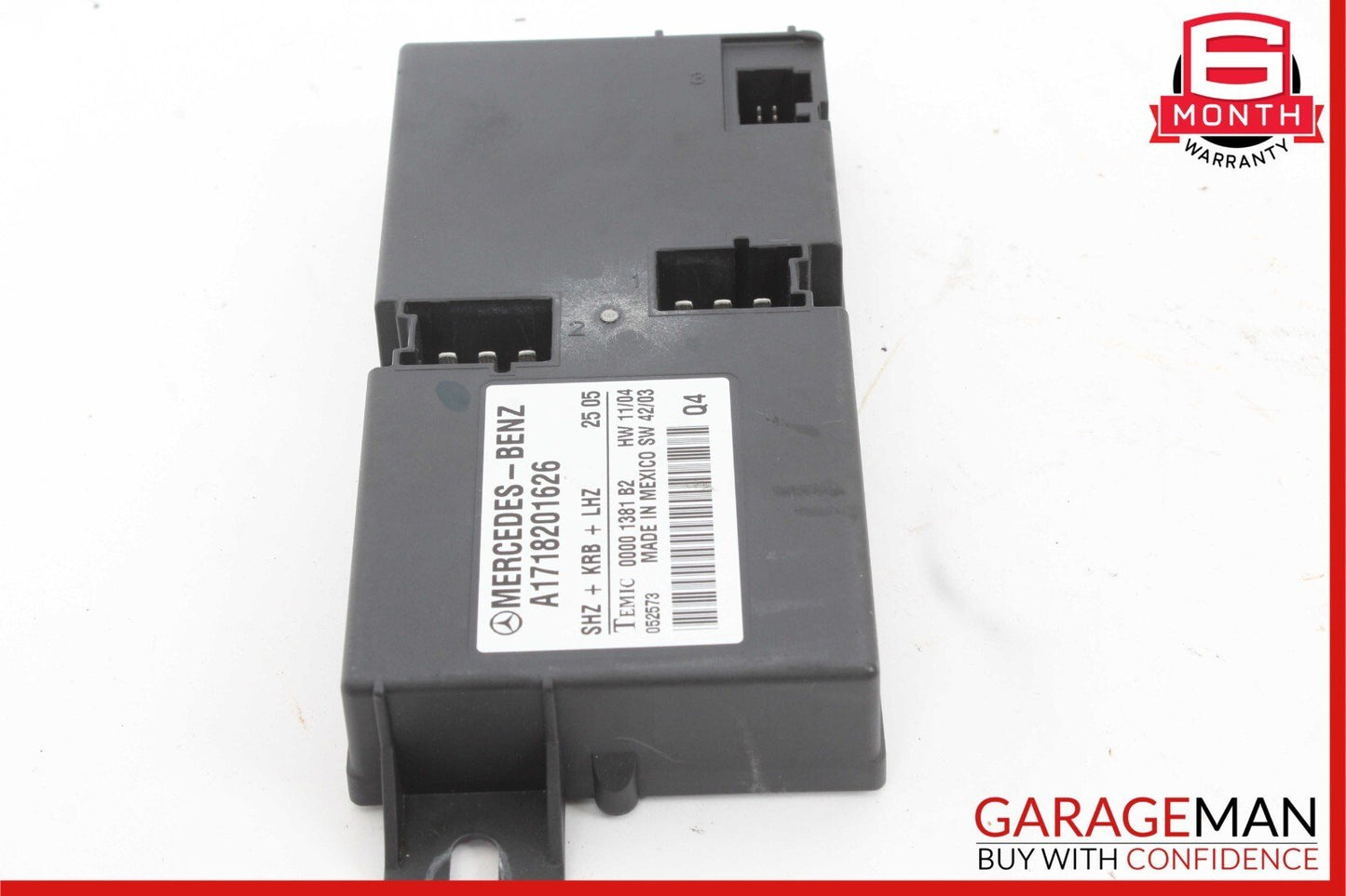 05-11 Mercedes R171 SLK350 Heating Heated Seat Control Module Unit Q4 OEM