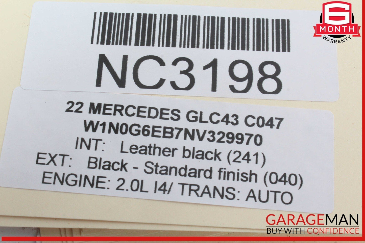 16-22 Mercedes X253 GLC43 AMG Front Left Side Door Lock Latch Actuator OEM