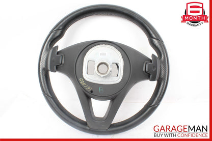 15-18 Mercedes W205 C300 GLC300 Steering Wheel Black w/ Paddle Shifters Assy OEM