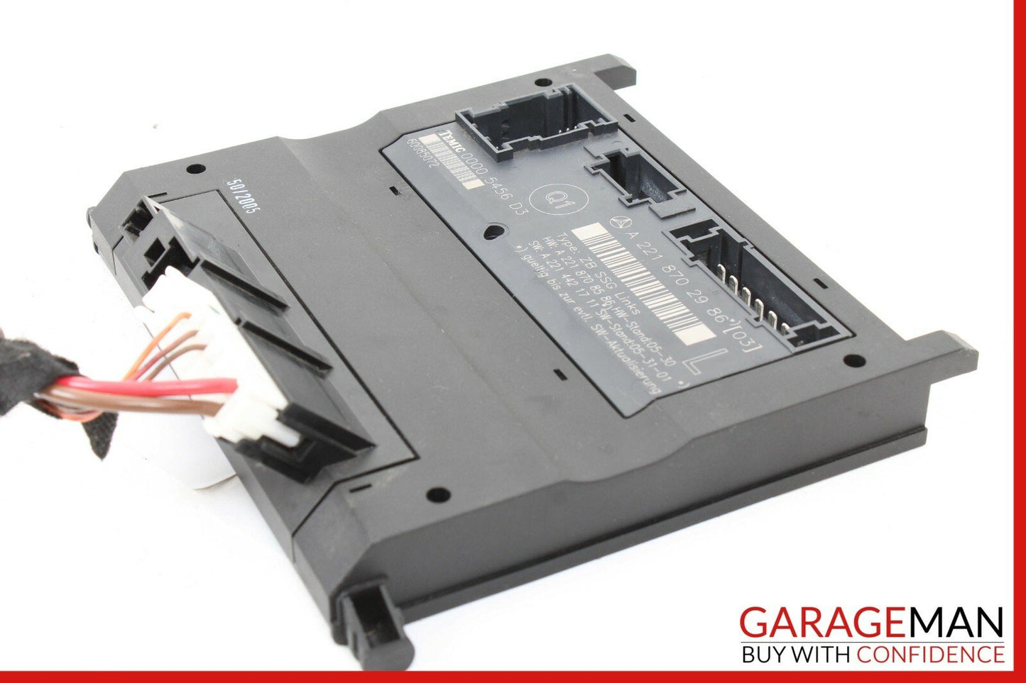 07-13 Mercedes W221 S450 S550 Front Left Driver Side Seat Control Module Unit