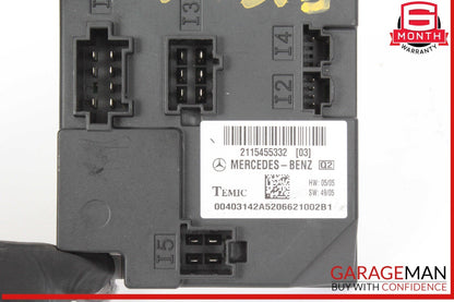 03-11 Mercedes W211 E63 AMG CLS550 Body Control Module BCM 2115455332 OEM