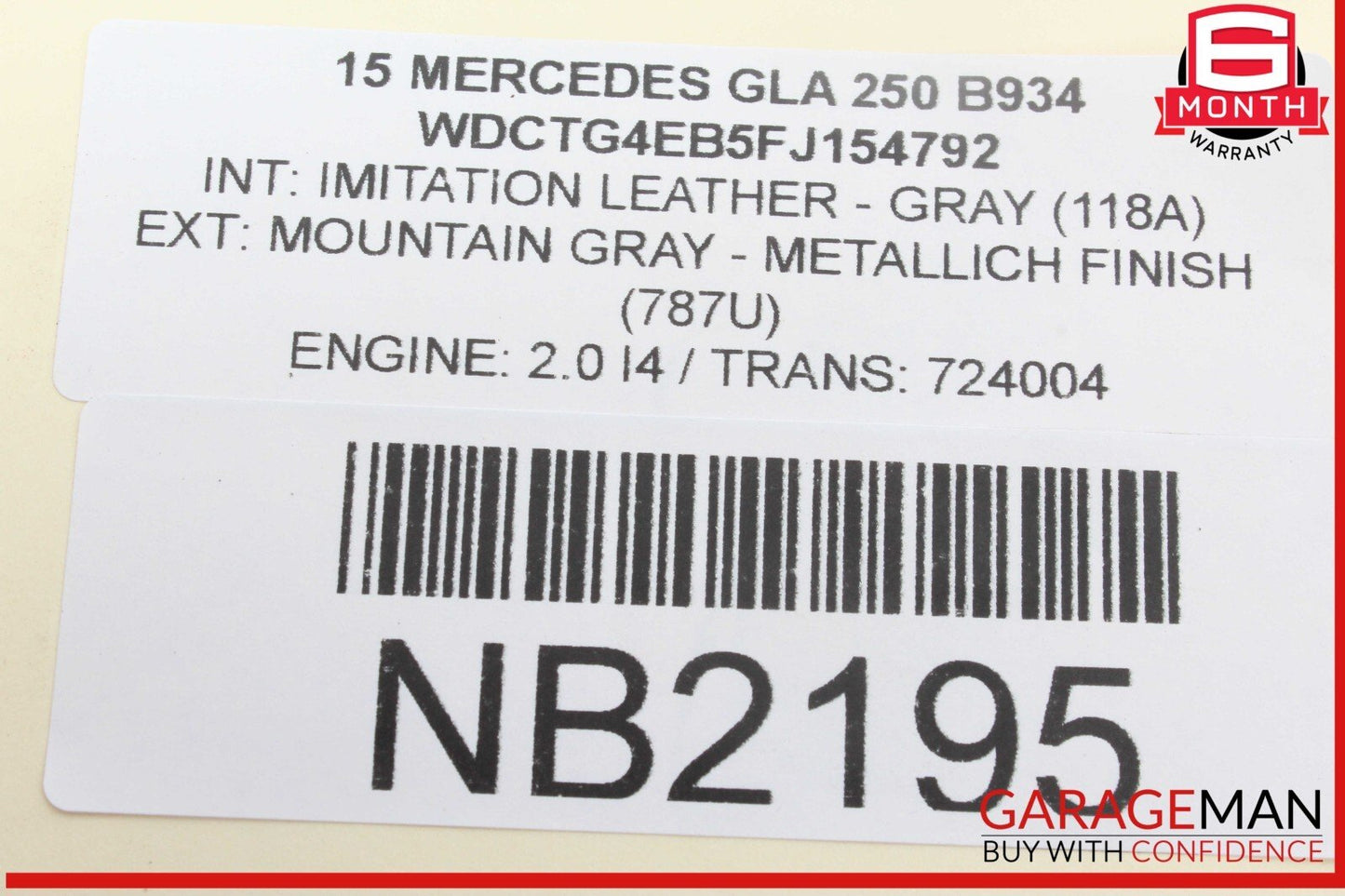 10-20 Mercedes X156 GLA250 Trunk Remote Power Closing Latch Lock w/ Actuator OEM