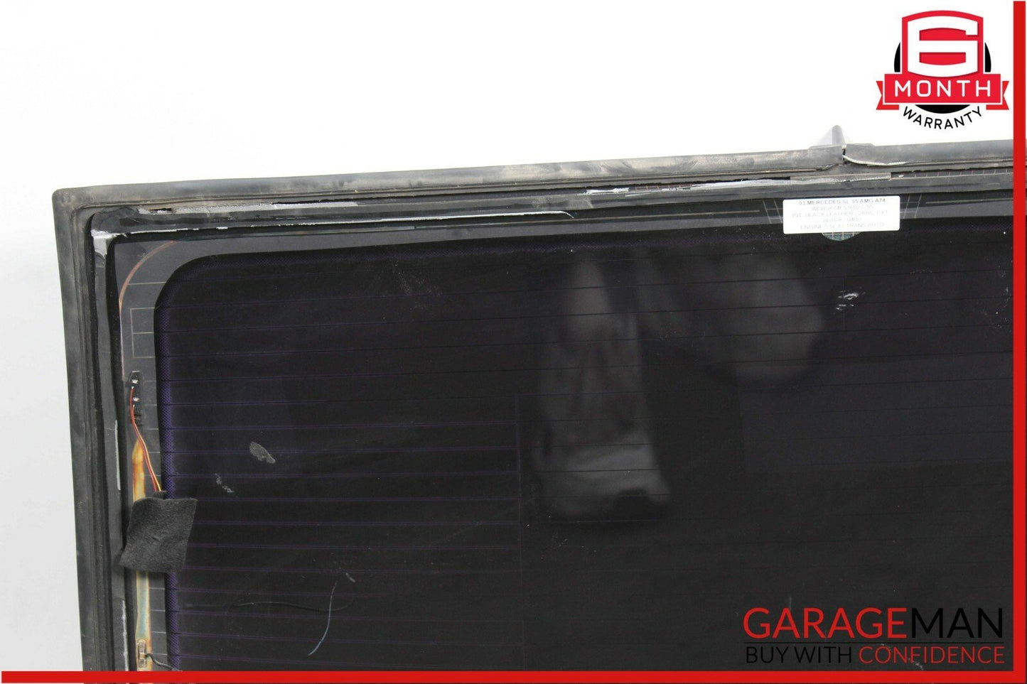 06-11 Mercedes W219 CLS500 Rear Windshield Wind Shield Window Glass Tinted