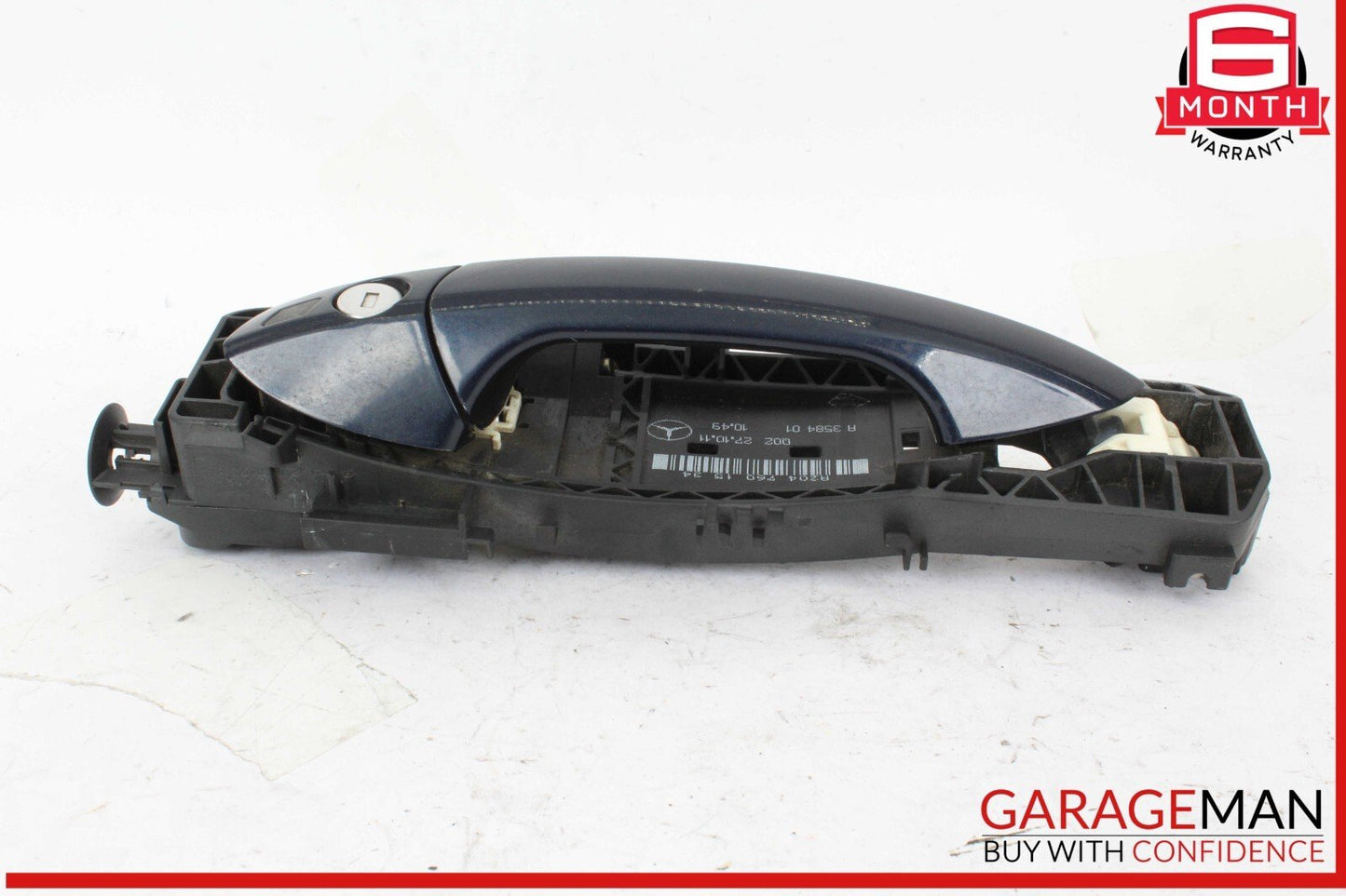 12-14 Mercedes W204 C250 Front Left Side Exterior Door Handle Keyless Go OEM
