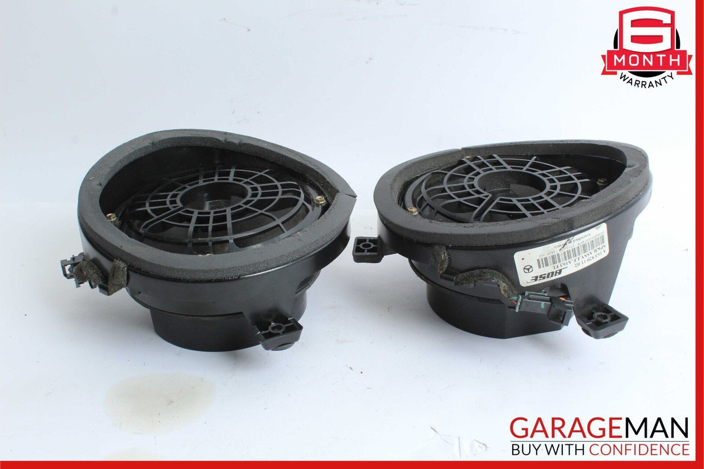 02-05 Mercedes W163 ML350 ML500 Front Right & Left Bose Sound Speaker Set OEM
