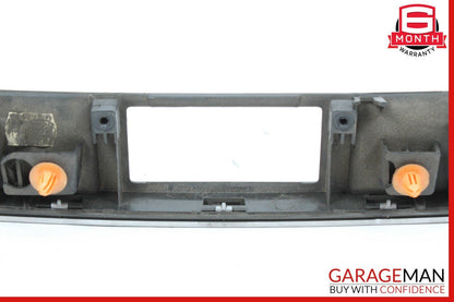 08-14 Mercedes W204 C250 C300 Trunk Lid Tailgate Handle Trim Cover Silver