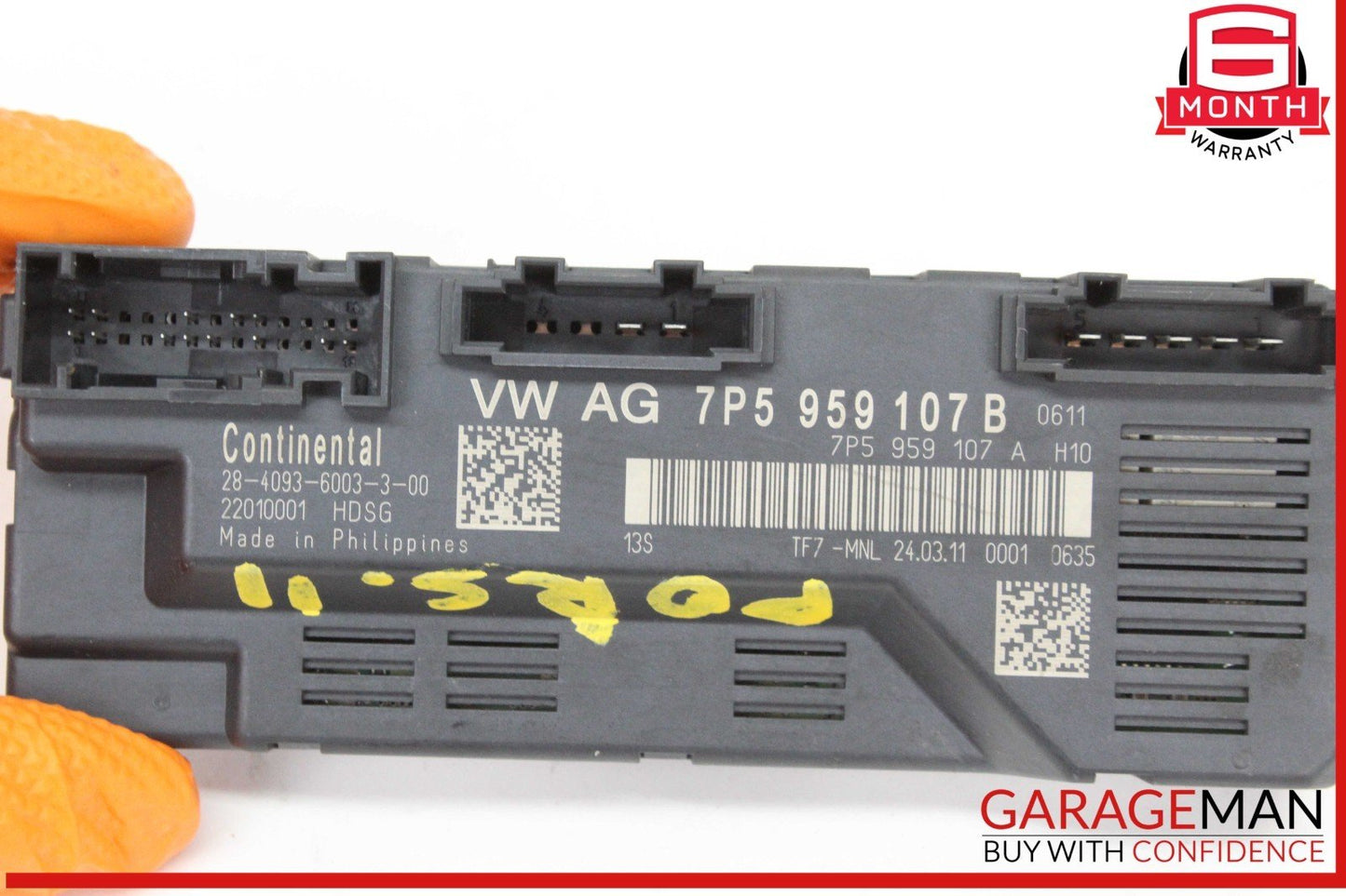 11-14 Porsche Cayenne 958 Rear Trunk Lid Liftgate Control Module Unit OEM