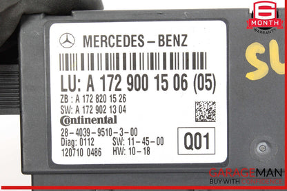 12-20 Mercedes R172 SLK250 SLC300 Roof Convertible Top Control Module Unit OEM