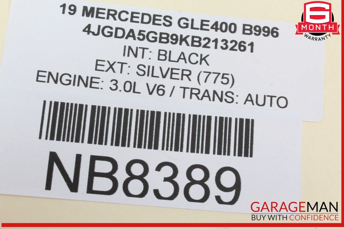 16-19 Mercedes W166 GLE400 Rear Left Driver Side Door Control Module 1669006207