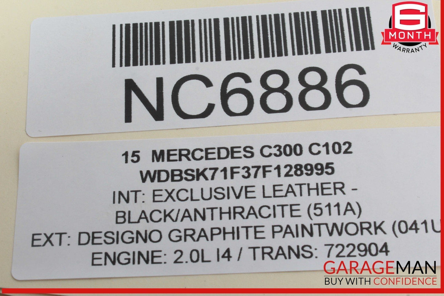 15-20 Mercedes W205 C300 C400 GLC300 Dash Headlight Switch Control Module OEM
