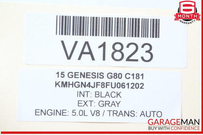 15-17 Hyundai Genesis G80 5.0L Engine High Pressure Fuel Pump 35320-3F250 OEM