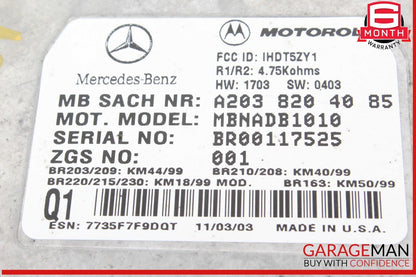 00-06 Mercedes R230 SL500 ML500 E55 AMG Voice Command Control Module Unit