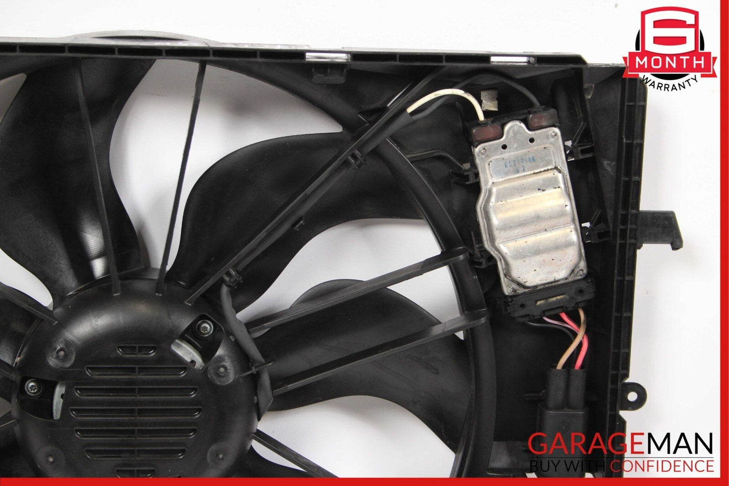 08-18 Mercedes W204 C250 E350 Engine Motor Radiator Cooling Fan Shroud Assembly