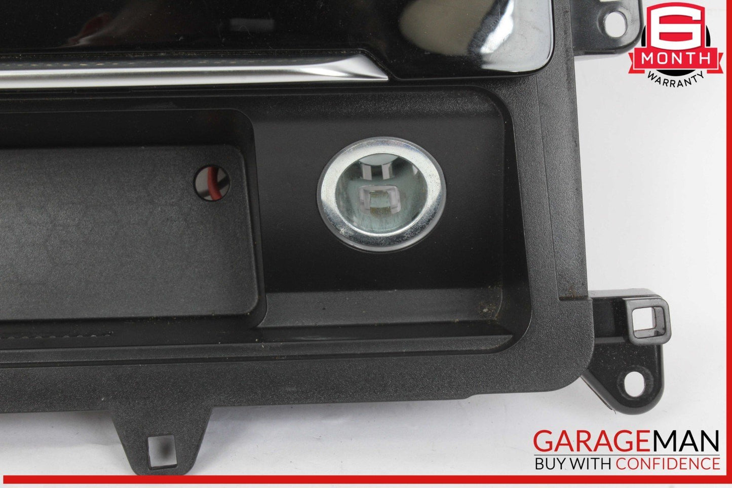17-19 Audi Q7 Center Console Storage Compartment Trim Cover 4M1863273 OEM