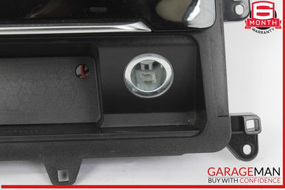 17-19 Audi Q7 Center Console Storage Compartment Trim Cover 4M1863273 OEM