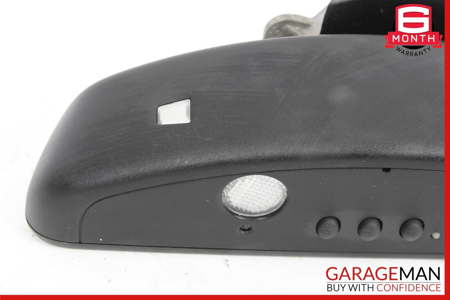 08-14 Mercedes W204 C250 C300 C63 AMG Top Upper Rear View Mirror Assembly Black