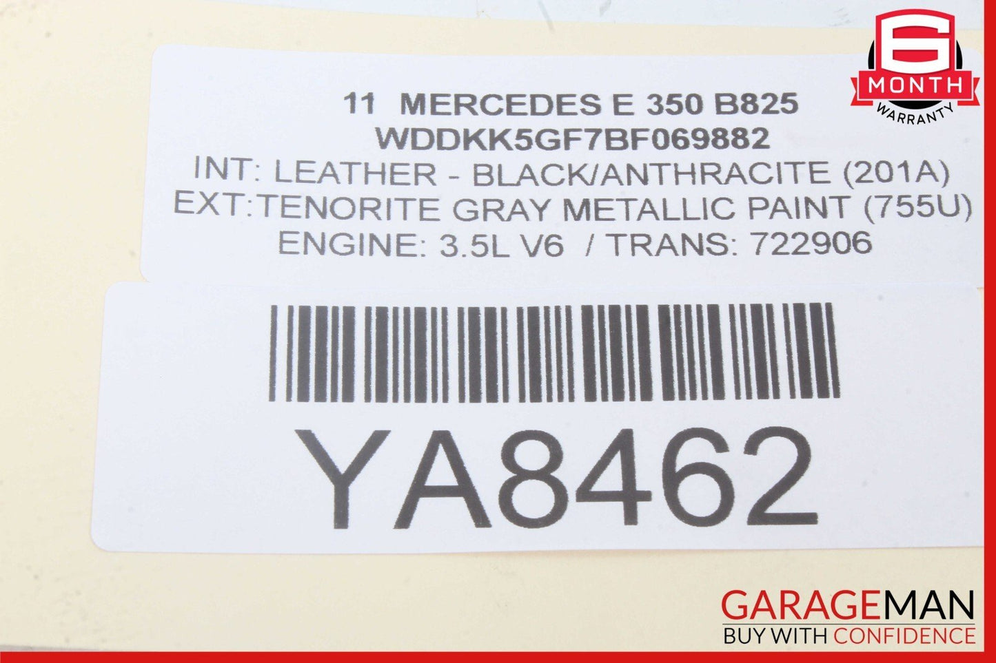 08-17 Mercedes W207 E350 E400 E550 Rear Trunk Lid Latch Lock Actuator OEM