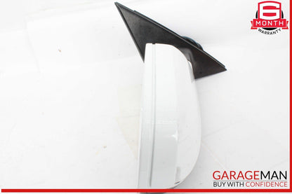 09-16 Audi S4 Front Right Passenger Side Door Rear View Mirror White OEM