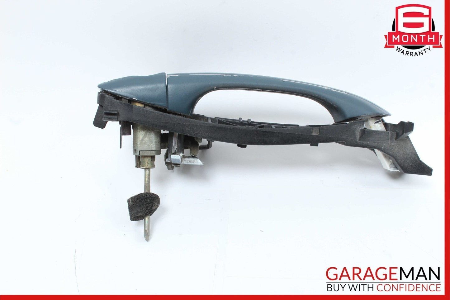 03-06 Mercedes R230 SL500 SL600 Front Left Side Exterior Door Handle Blue OEM
