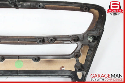 07-14 Mercedes W216 CL550 Center Console Command Unit Radio Bezel Trim Wood OEM