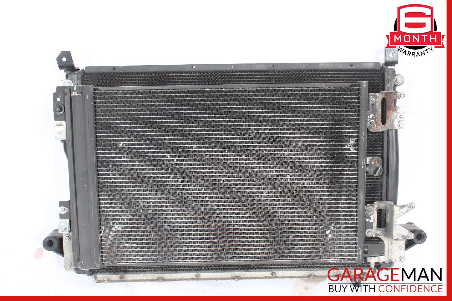 08-16 Maserati GranTurismo 4.2L Water Cooling Radiator A/C Condenser OEM