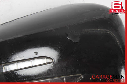 12-18 Mercedes W218 CLS500 Front Right Side Rear View Door Mirror w/ Blind Spot