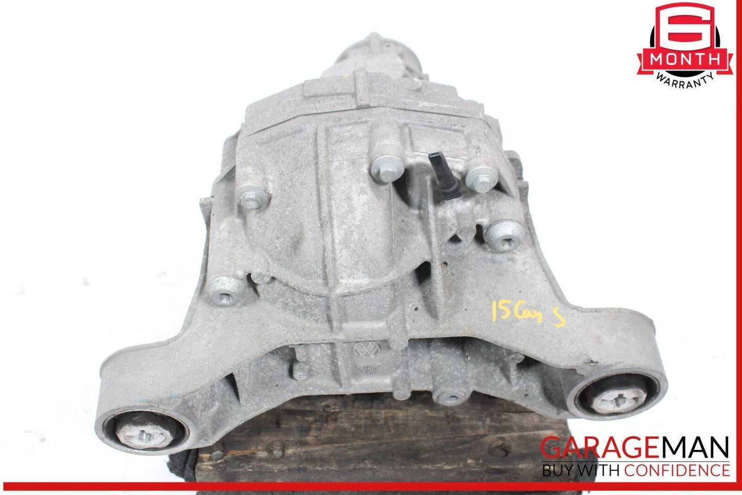 11-18 Porsche Cayenne 958 3.6L VR6 Rear Differential Diff Axle Carrier OEM
