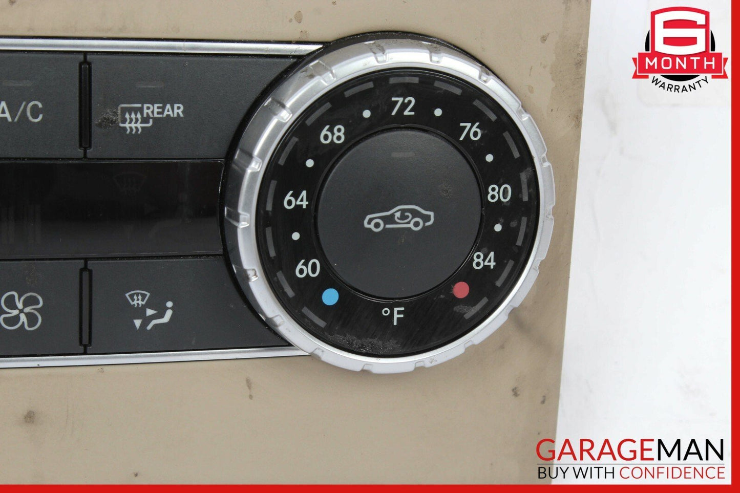 12-15 Mercedes C250 CLS350 AC A/C Heater Climate Temperature Control Switch OEM