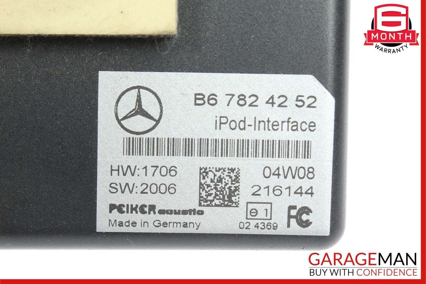 06-12 Mercedes C230 GL320 GL450 E350 Ipod Interface Control Module Unit