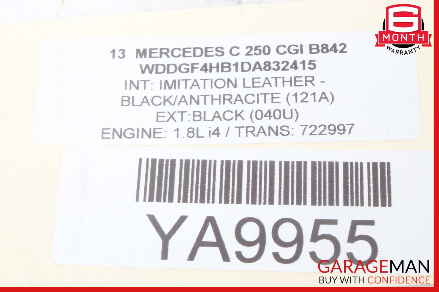 12-14 Mercedes W204 C250 AC A/C Climate Temperature Heater Switch Control Panel