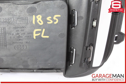 18-24 Audi S5 Front Left Driver Side Bumper Foglight Fog Light Grille Cover OEM