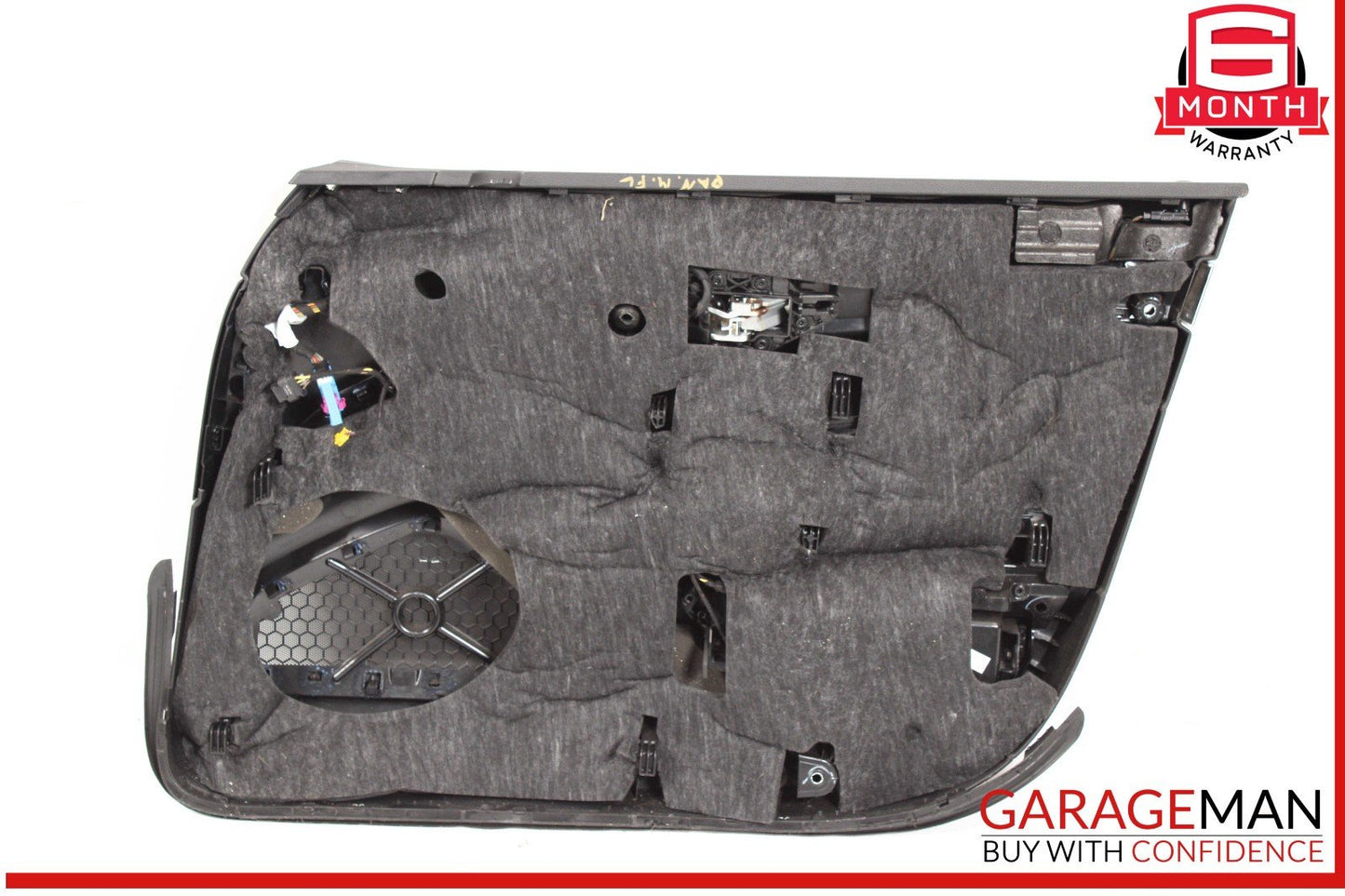 10-16 Porsche Panamera 970 Front Left Interior Door Panel Black OEM