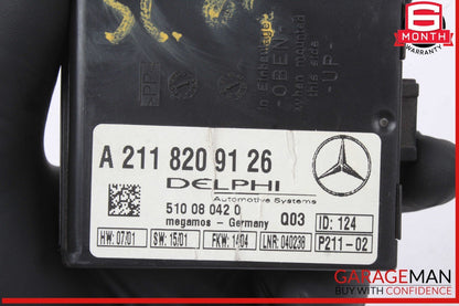 00-12 Mercedes R230 SL500 C230 S430 E320 Anti Theft Alarm Module 2118209126 OEM