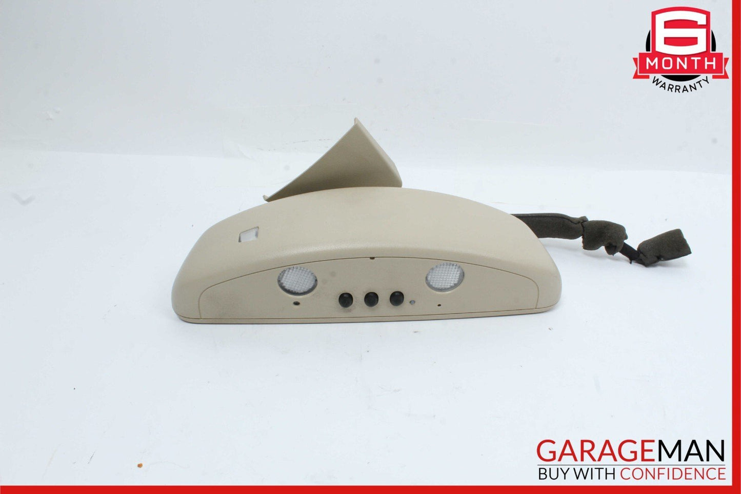 08-15 Mercedes W204 C250 C300 Front Top Upper Rear View Mirror Assembly Beige
