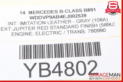 13-18 Mercedes B-Class W242 W246 B250 Front Right Door Speaker A2467200411