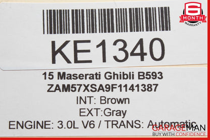 14-17 Maserati Ghibli Cabin Air Temp Temperature Sensor Module OEM