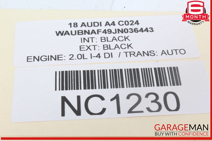 17-24 Audi A4 Front Right Passenger Side Seat Adjustment Control Switch OEM