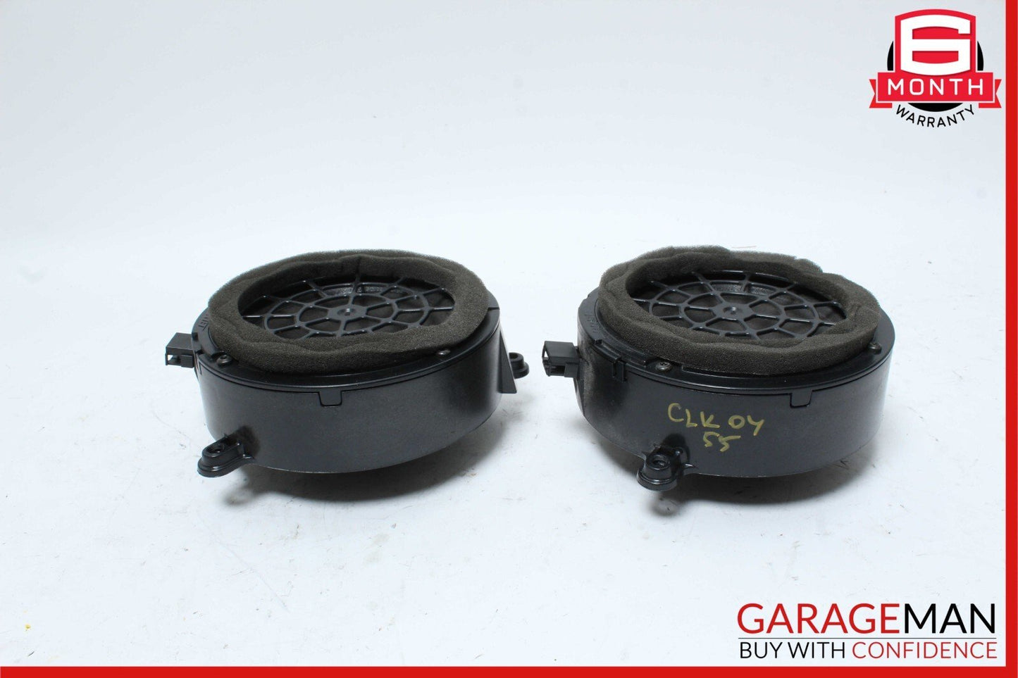 03-09 Mercedes CLK500 CLK55 Front Left & Right Door Audio Speaker Speakers Set