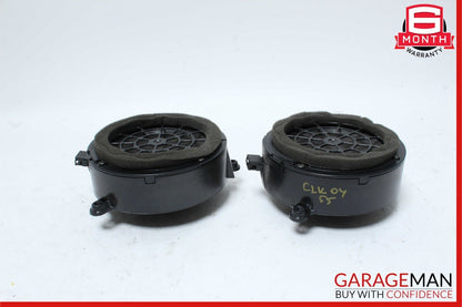 03-09 Mercedes CLK500 CLK55 Front Left & Right Door Audio Speaker Speakers Set