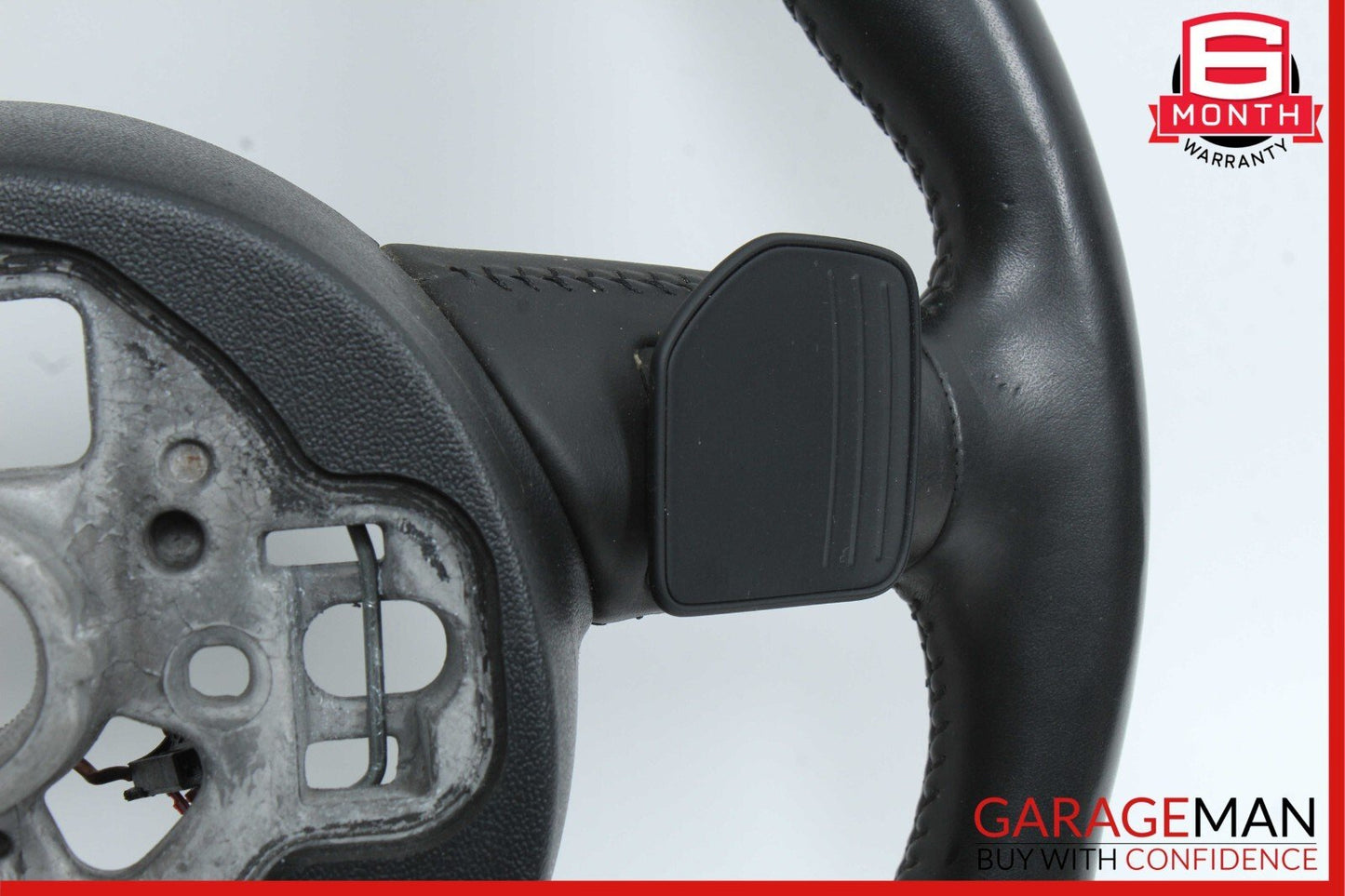 12-18 Audi A7 Steering Wheel w/ Paddle Shifter & Control Switch Assembly Black