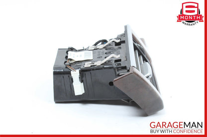 10-13 Mercedes W212 E350 Front Left Dashboard Dash AC A/C Air Vent Trim Wood
