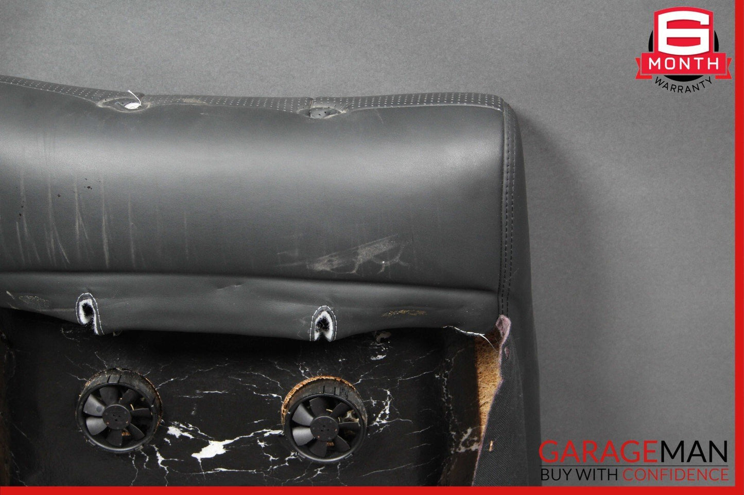 03-06 Mercedes W220 S55 AMG Front Right / Left Top Upper Seat Cushion Black