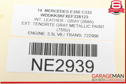 10-17 Mercedes W212 E350 E400 CLS550 Rear View Backup Back Up Parking Camera OEM