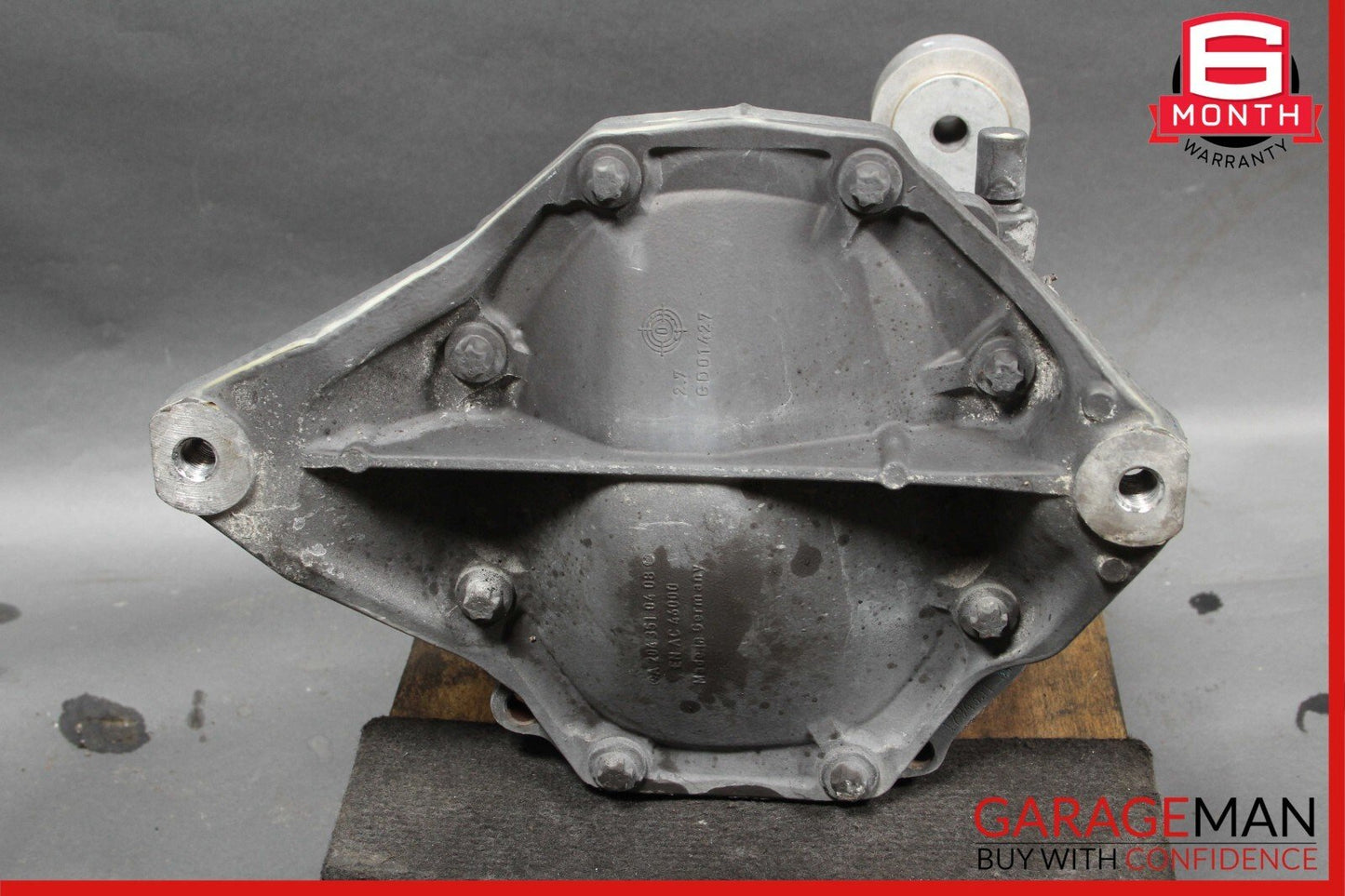 10-16 Mercedes C250 SL400 E350 Rear Differential Diff Axle Carrier 3.07 RWD