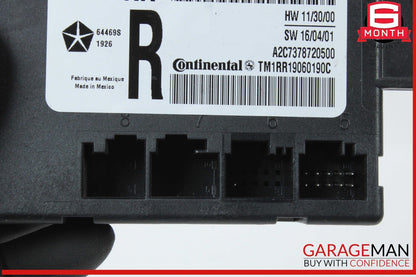 14-17 Maserati Ghibli Rear Right Passenger Side Door Control Module Unit OEM