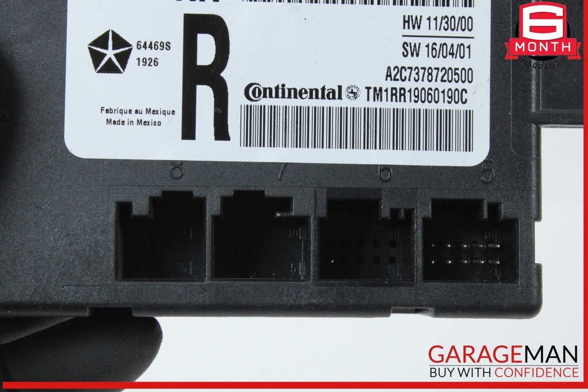 14-17 Maserati Ghibli Rear Right Passenger Side Door Control Module Unit OEM
