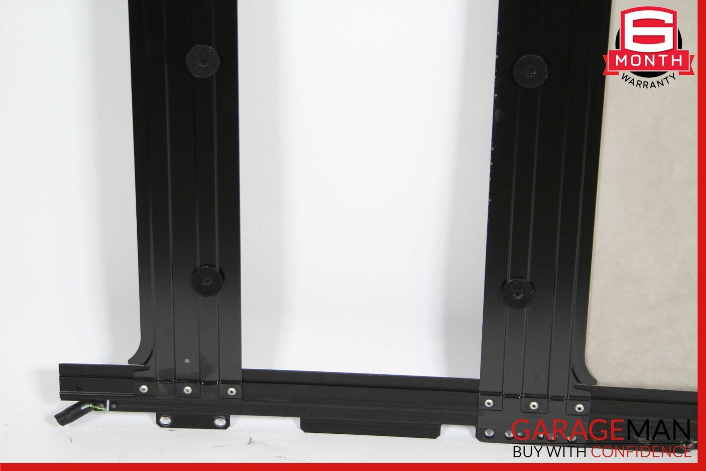 03-13 Maserati Quattroporte M139 Sunroof Guide Rail Frame Glass Track w/ Shade
