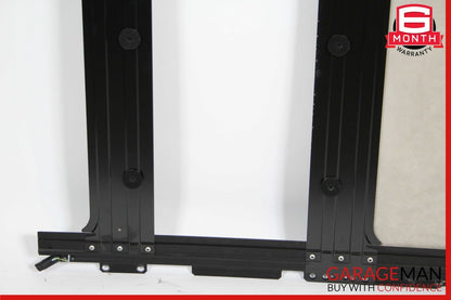 03-13 Maserati Quattroporte M139 Sunroof Guide Rail Frame Glass Track w/ Shade